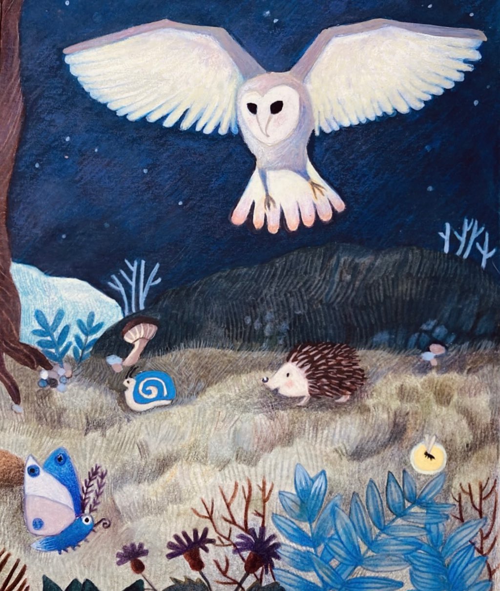 Illustration de nuit.
Night illustration.
#illustration
#illustratrice
#gouache
#aquarelle
#illustrationenfant
#childillustration
#illustratricefrancaise
#illustratricejeunesse
#frenchillustrator
#frenchillustration
#owl
#childrenillustration